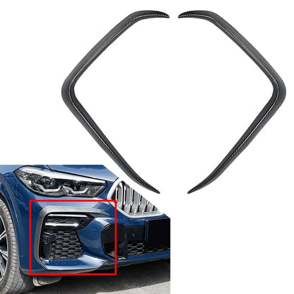 2X Front Bumper Side Splitter Spoiler for BMW X6 G06 (2019–2022)