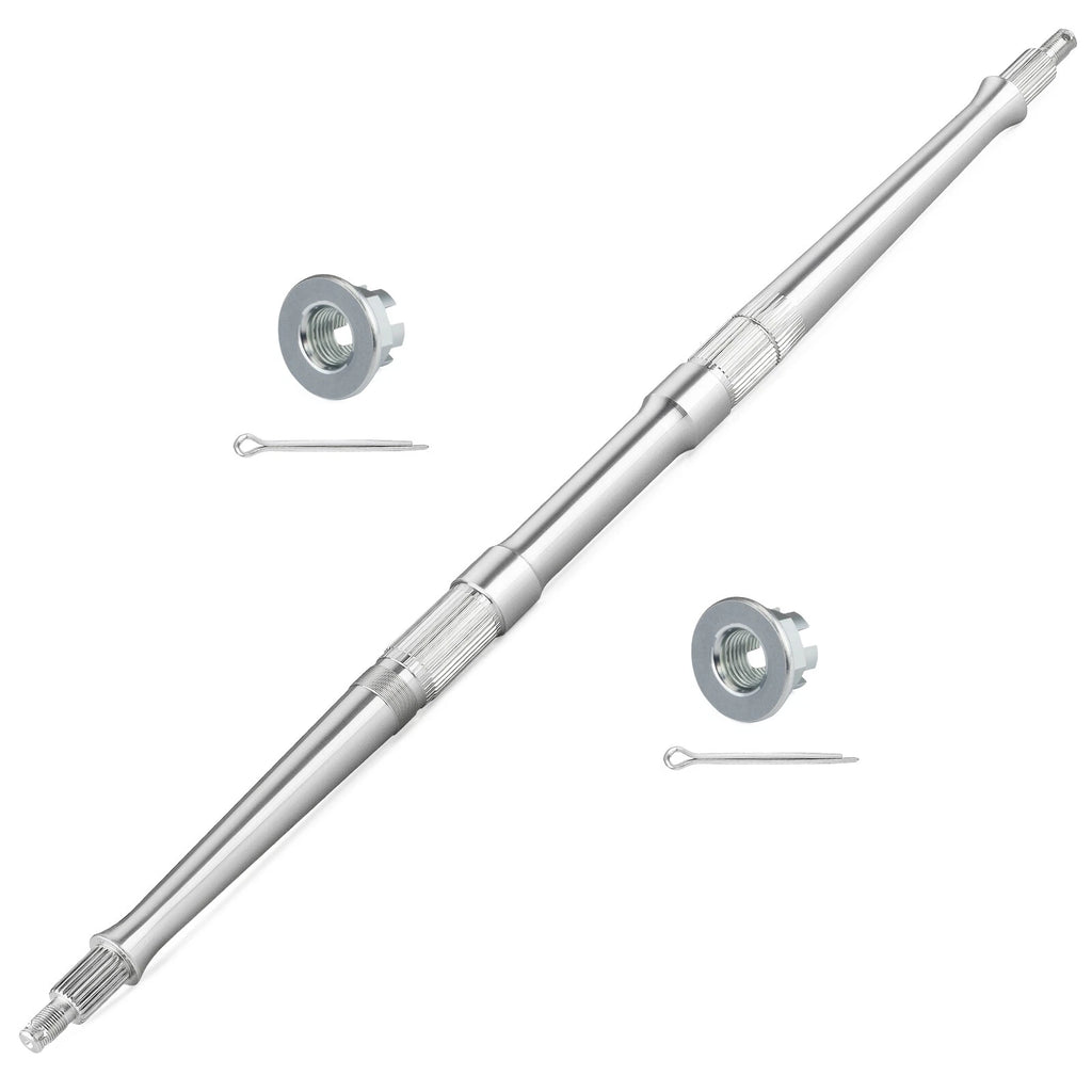 Rear Wheel Axle Shaft & Nuts for Yamaha Raptor 700 700R YFM700 YFM700R (2006–2025)