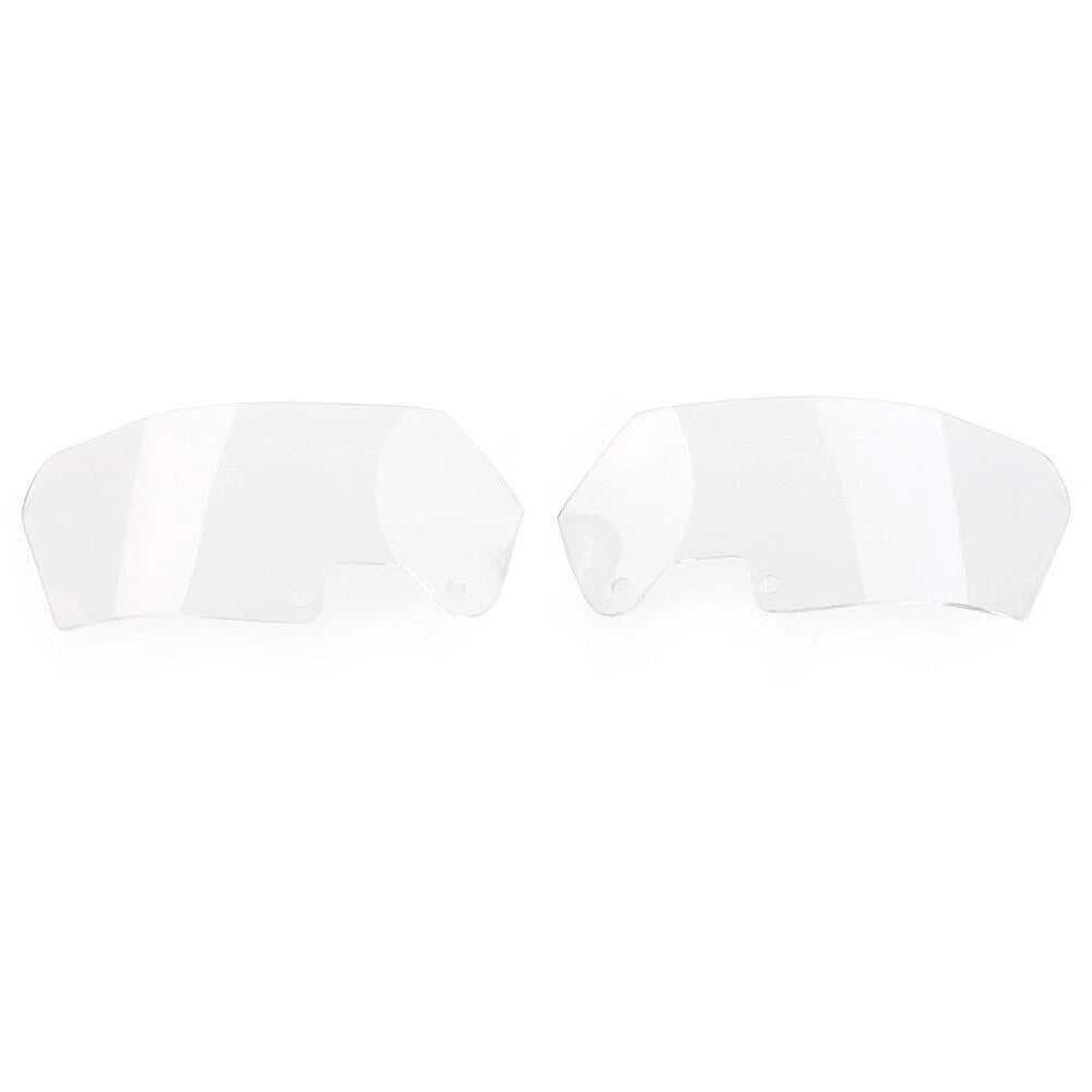 1x Clear Moto Windshield Windscreen Ventilation Side Panels For R1200GS 2004-12