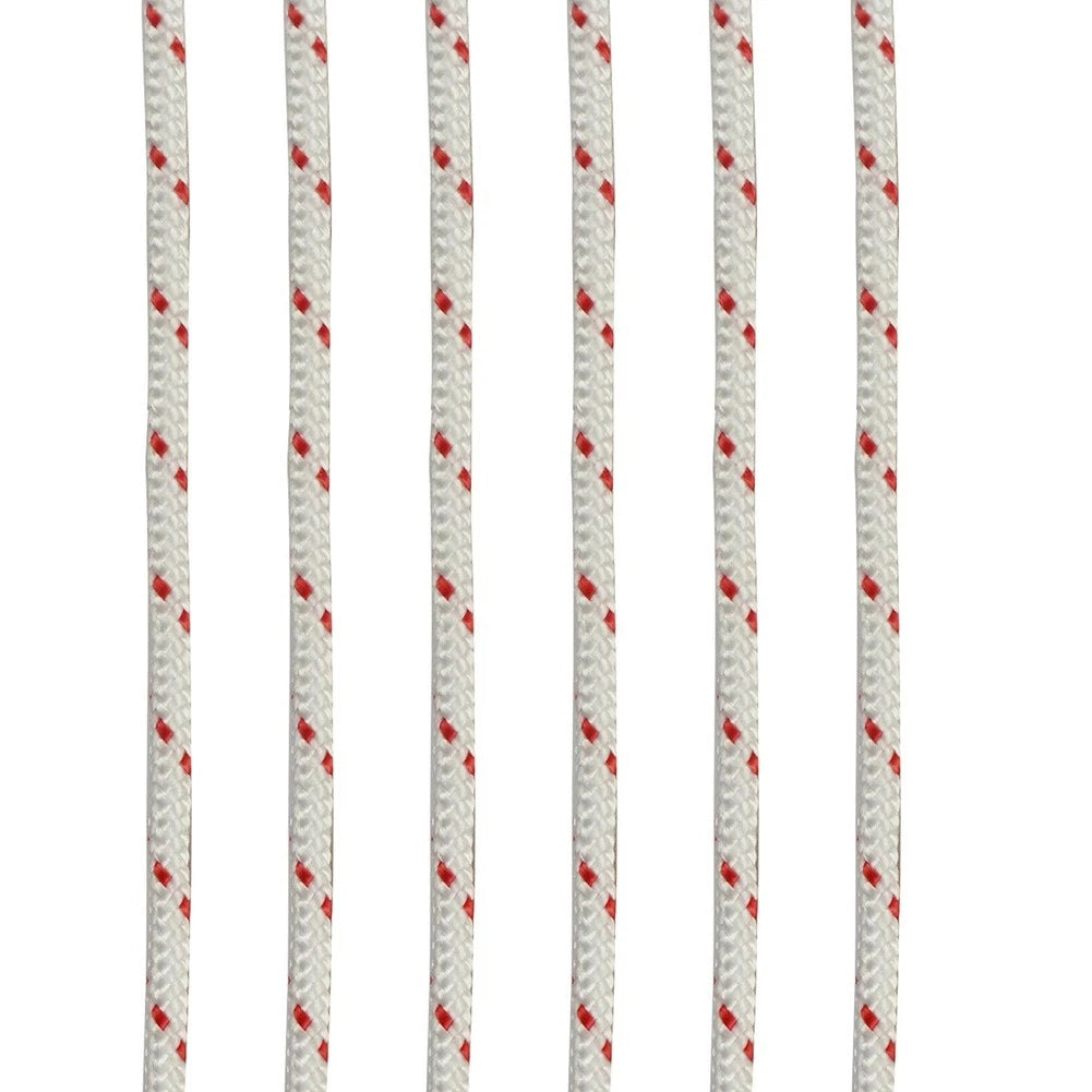 Starter Rope for Lawnmowers (Polyamide Red/White)