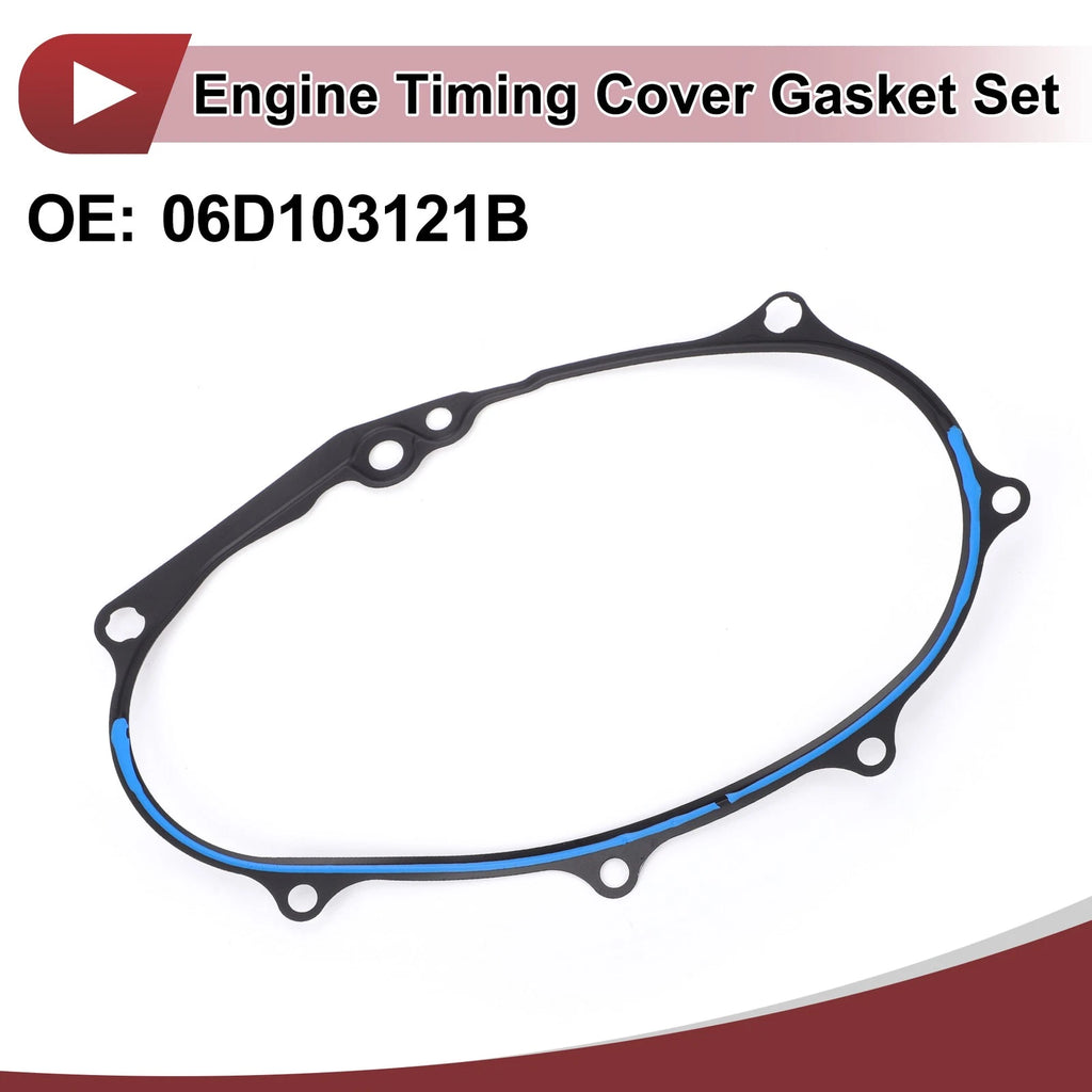 Engine Timing Cover Gasket Set for Audi A3 2.0L L4 (2006–2008)