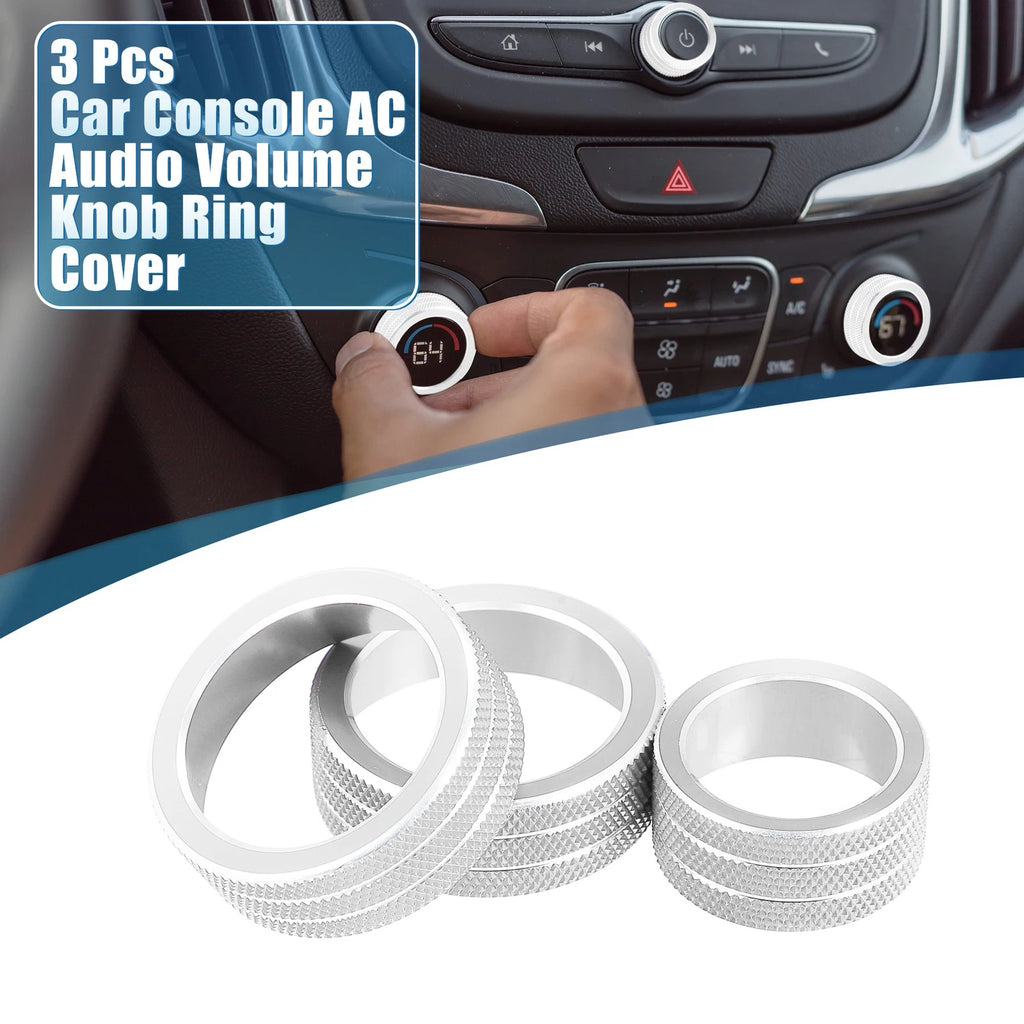 AC Audio Volume Knob Ring Cover Replacement for Chevy Malibu (2017–2022)