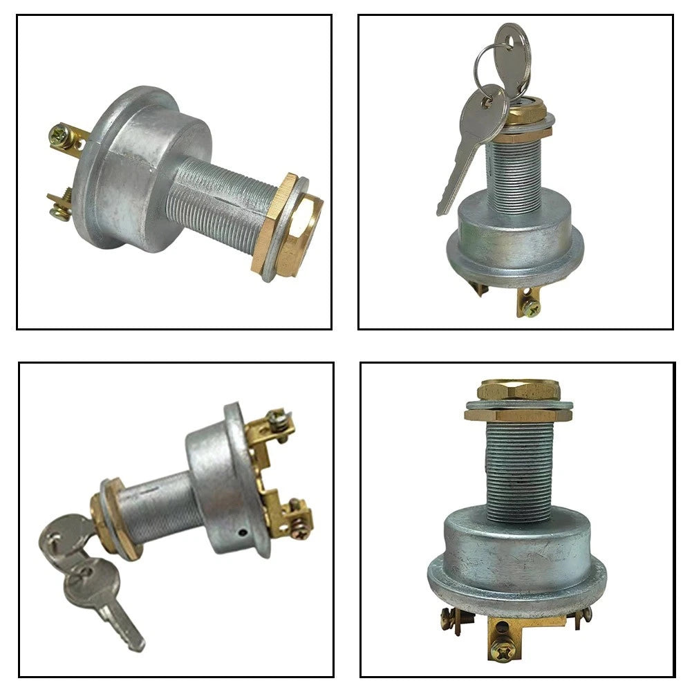 Panel Mount Ignition Switch for Harsh Environments (Sealed Lock)