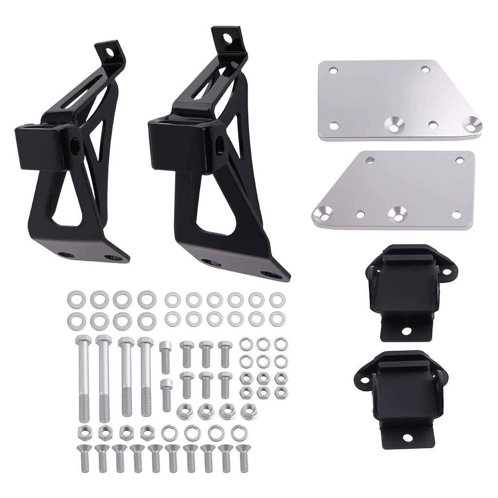 Engine Motor Mounts for Chevy C10 (1963–1972) LS Engine Installation Brackets