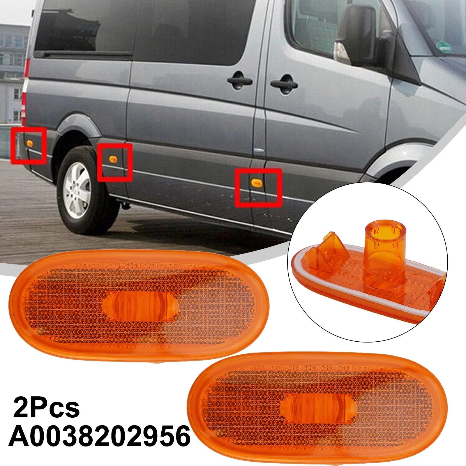 Side Marker Lamp for Mercedes Sprinter W906 (2006–Present)