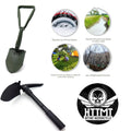 Folding Shovel for Military Use - Emergency Garden Camping Tool