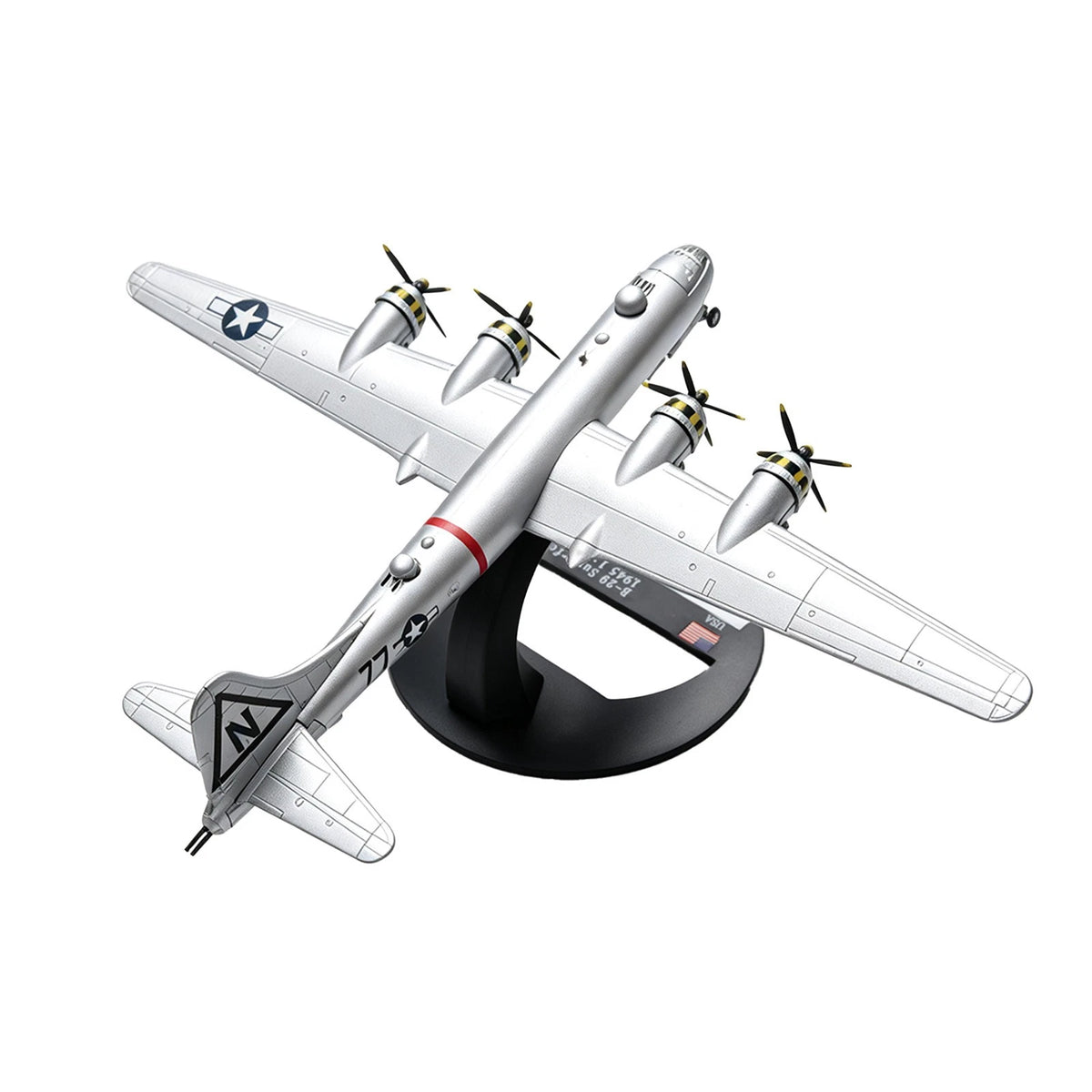 Boeing B-29 Superfortress Diecast Bomber Model (1:200)