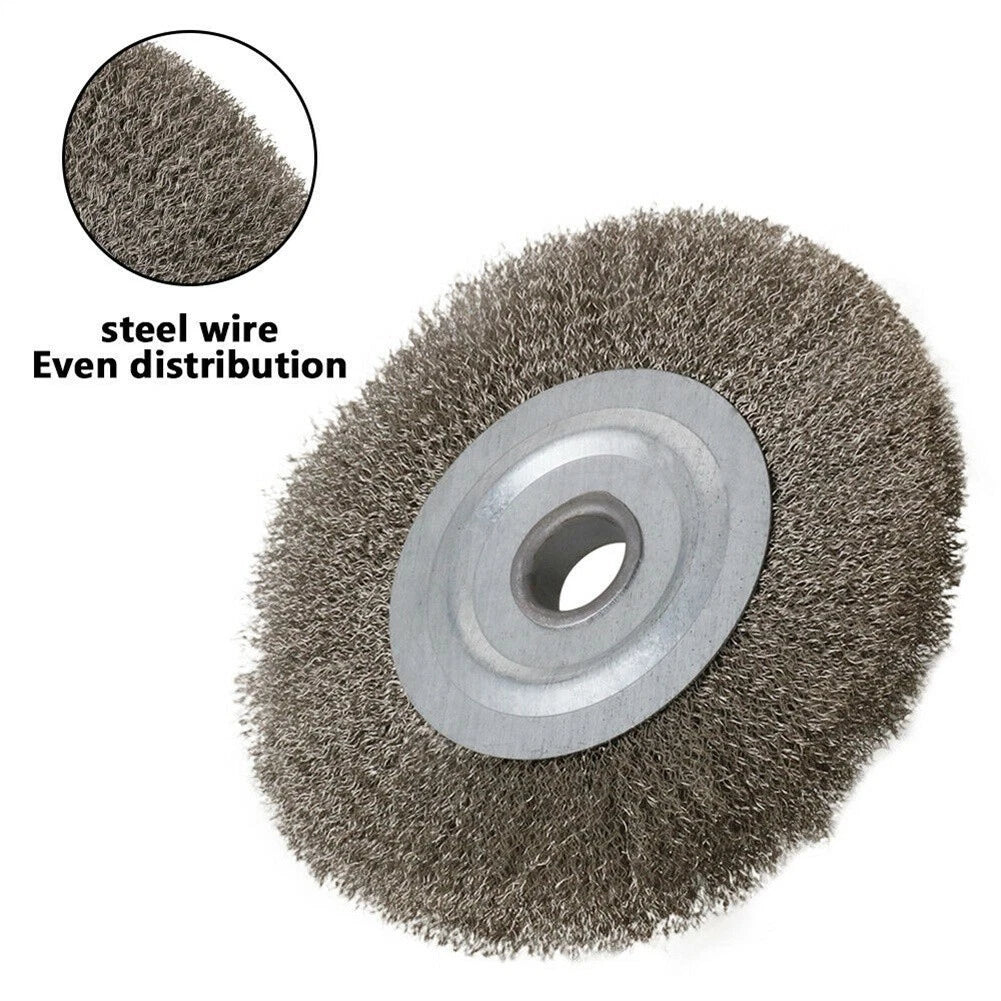 Wire Wheel Brush for Factory Workshop (2022) 5/8in Bore Replacement