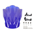 1x Plastic Front Windscreen Wind Deflector for Yamaha MT-07 (2014–2017)