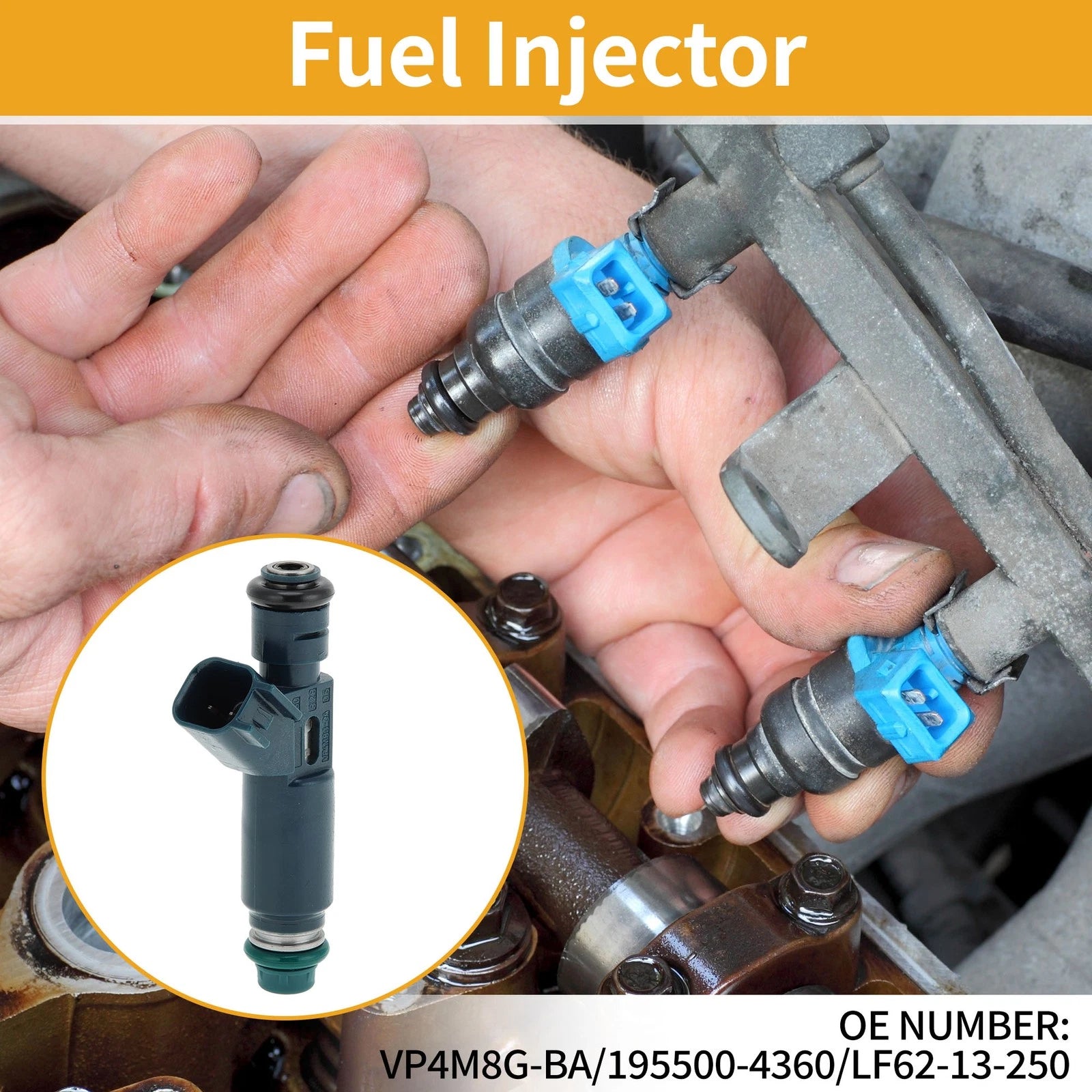 Fuel Injector Replacement for Mazda 3 i 2.0 (2004–2005)