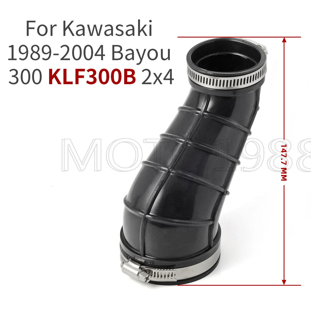 2X Air Box to Carburetor Intake Boot Duct for Kawasaki Bayou 300 (1989–2004)