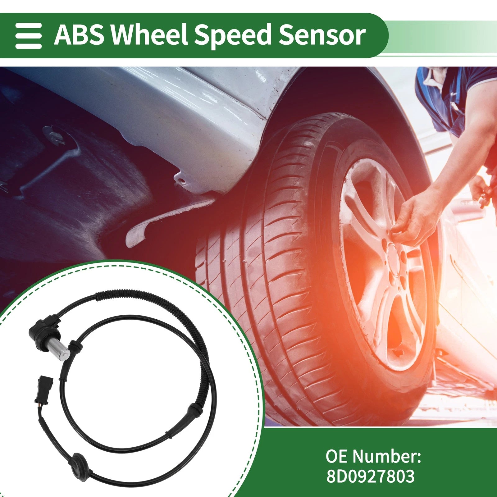 ABS Wheel Speed Sensor Replacement for Audi A4 Avant 8D2 (1995–2001)