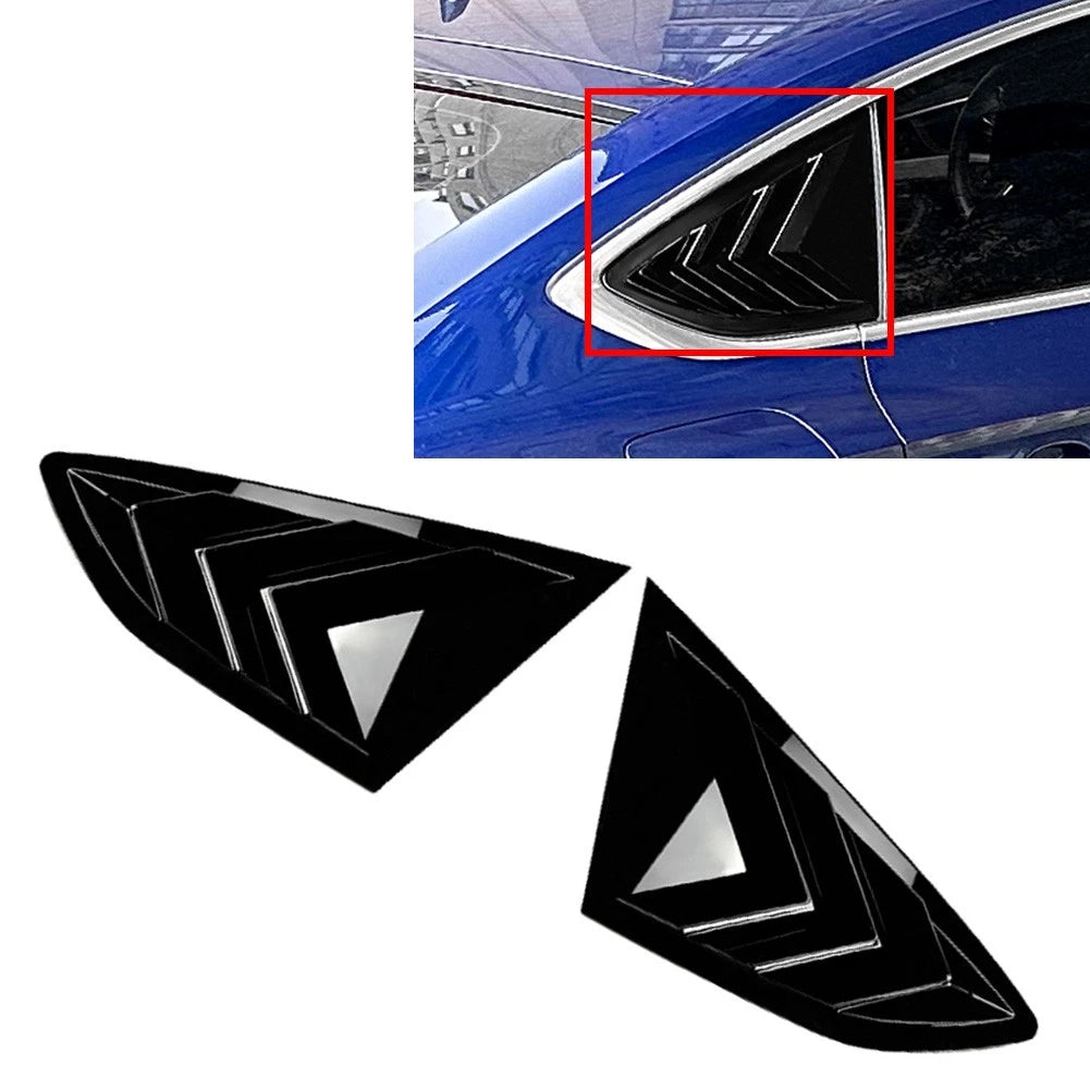 Rear Window Side Vent Shutter Louver Cover for Audi A5 S5 (2017–2024)