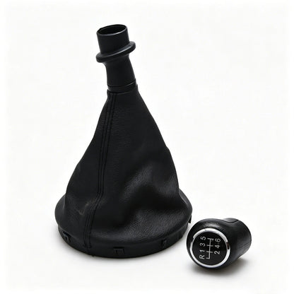 Leather Gear Knob Shift Stick Boot Gaiter for VW T5 (2003–2016) 7H0711113