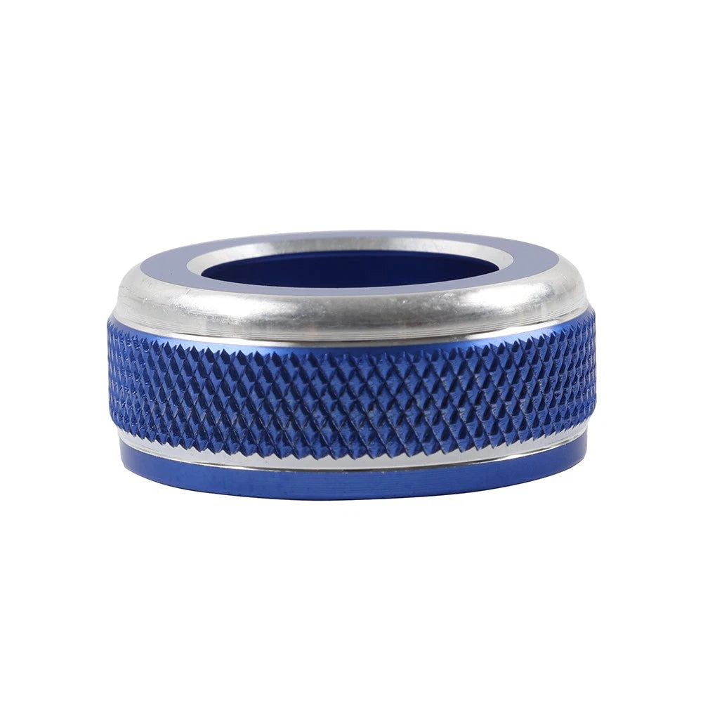 Blue Console Volume Button Switch Ring For Lexus NX250 350h 450h 2022-2024
