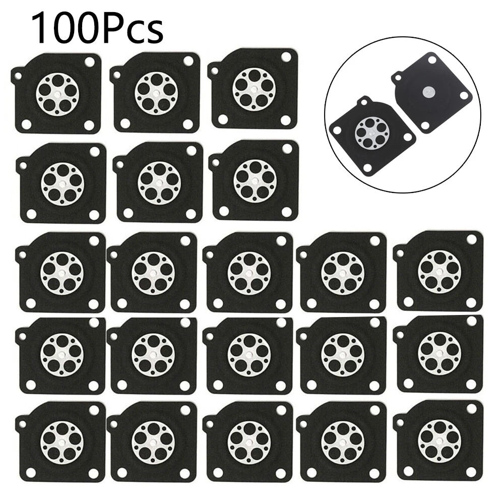 100Pcs Carburetor Metering Diaphragm for ZAMA C1U (A015010)