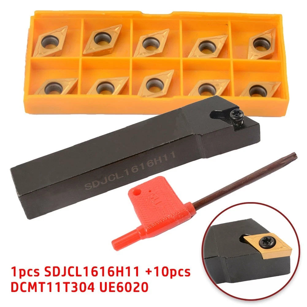 Turning Tool Combination for SDJCL1616H11 (DCMT11T304, UE6020)