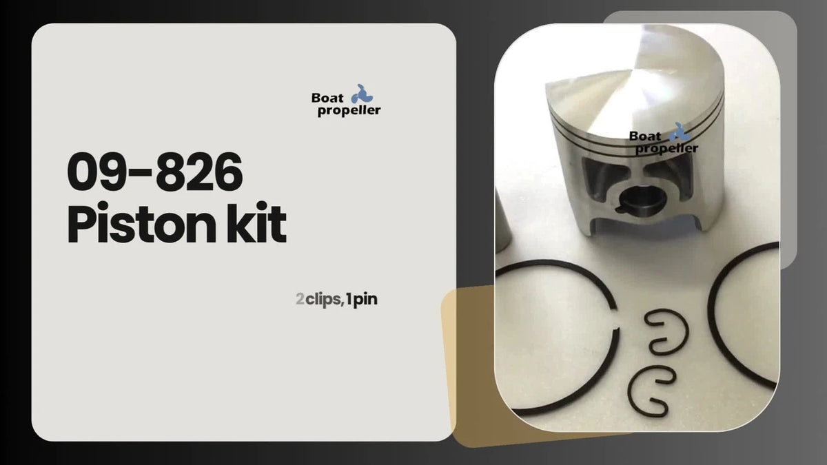 Piston Full Kit for Yamaha 600 (09-826, 8CA-11631-00, 8CR-11631-00)
