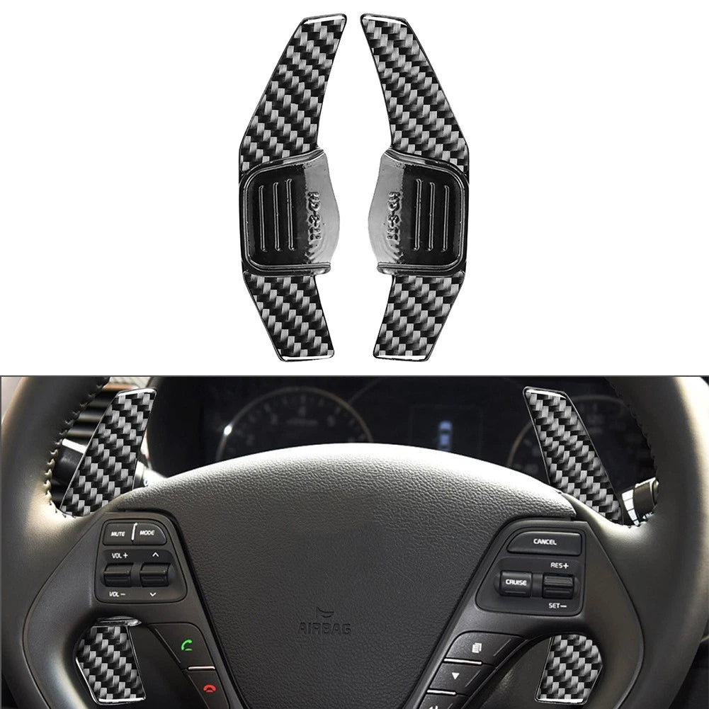 Steering Wheel Shifter Paddle Extensions for Kia Forte K3 Cadenza Ceed (2014–2023)
