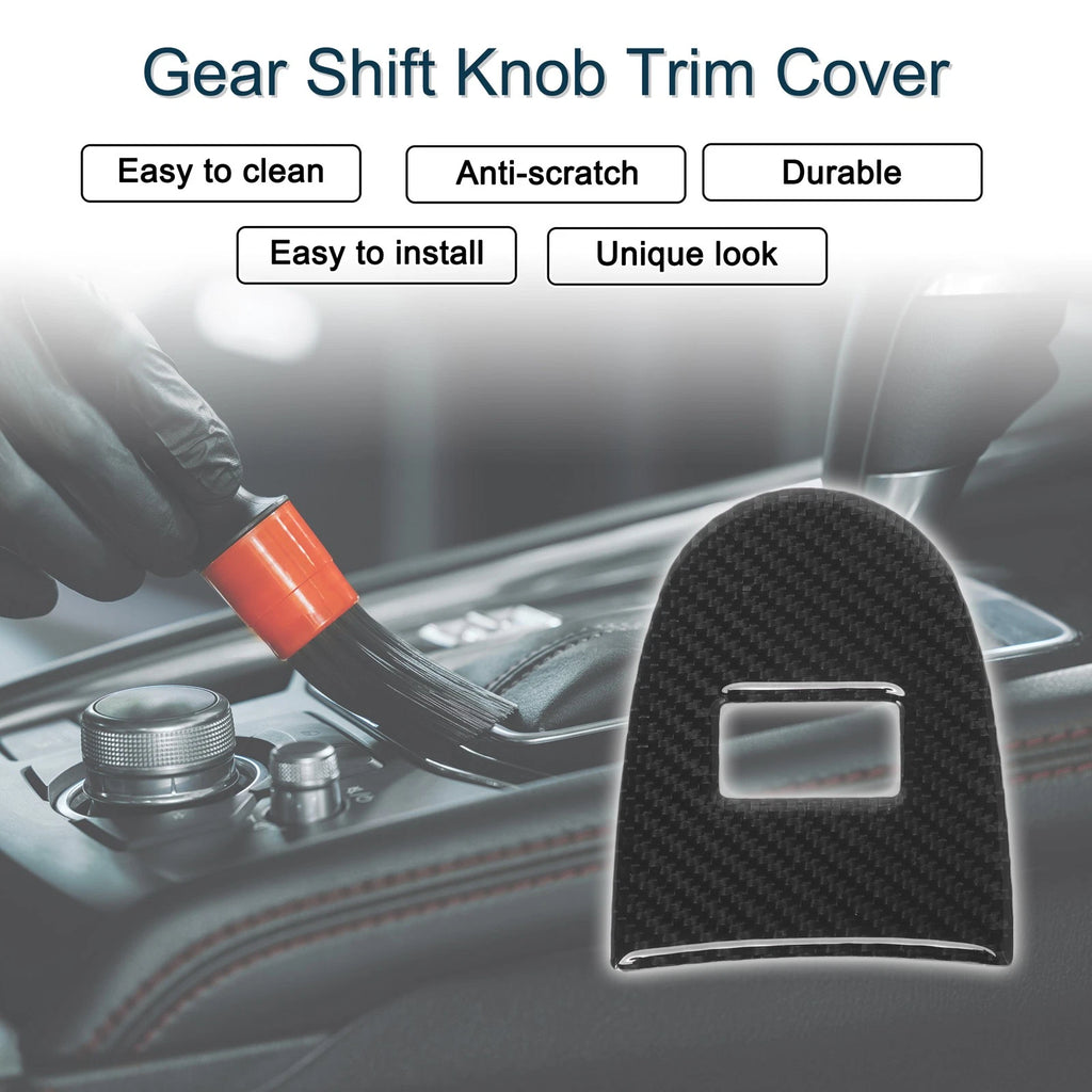 Gear Shift Knob Cover Sticker Replacement for Chevrolet Corvette C6 Z06 (2005–2013)