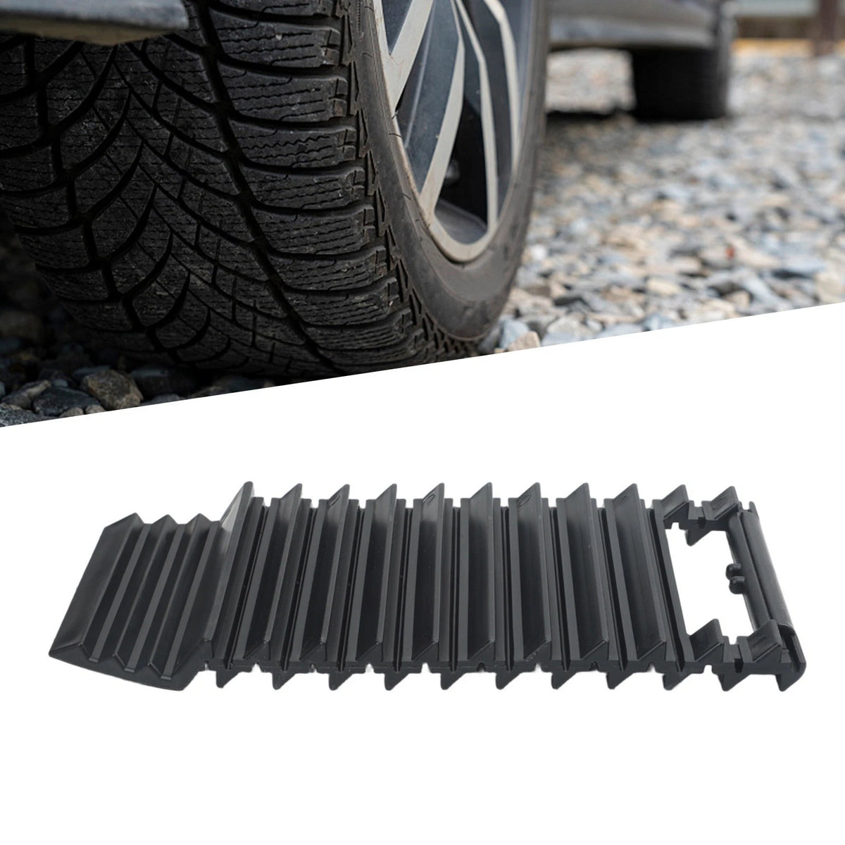 Portable Car Recovery Board with Handle for Snow Mud Sand Anti Slip Feature