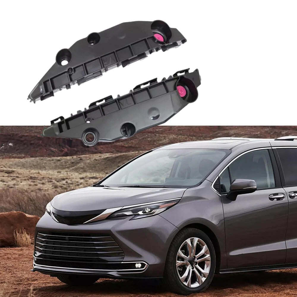 1 Pair Front Bumper Brackets for Toyota Sienna (2021–2023) TO1042152