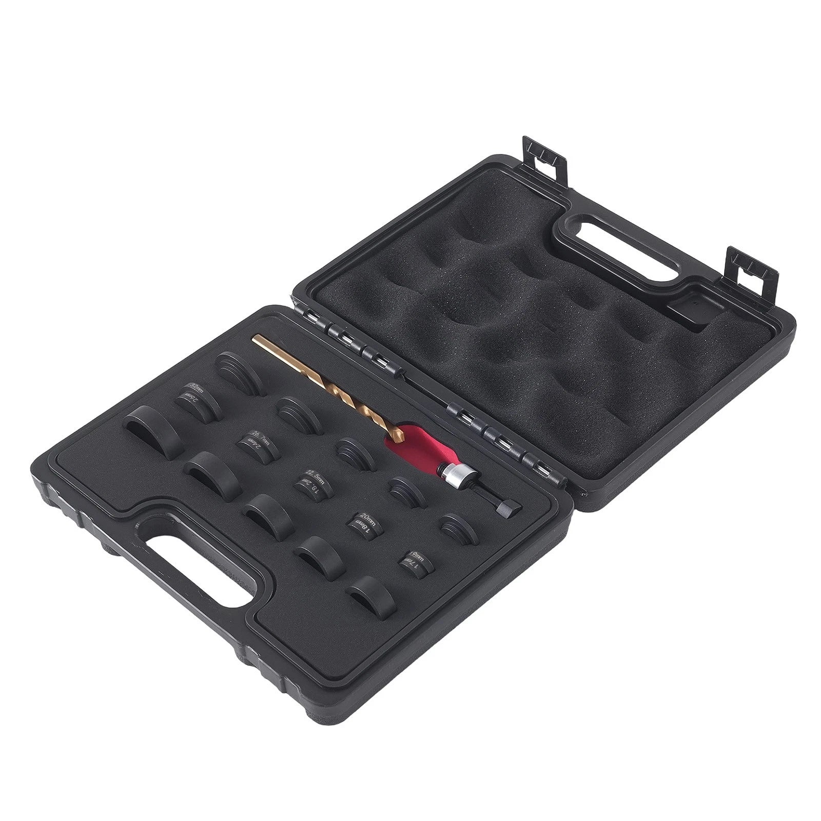 17PC Parking Sensor Hole Cutter Set for Driver Assist Sensor Installation