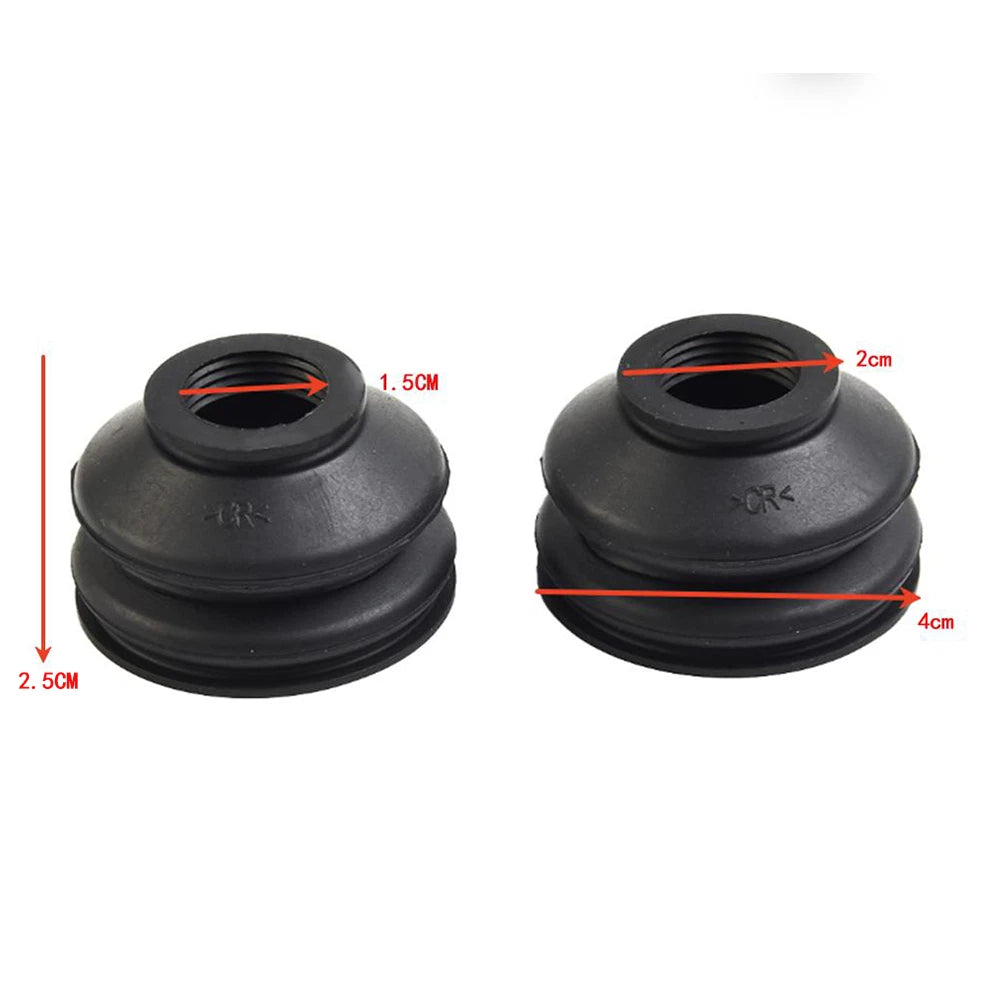 2X Ball Joint and Track Rod End Dust Boot Covers for
