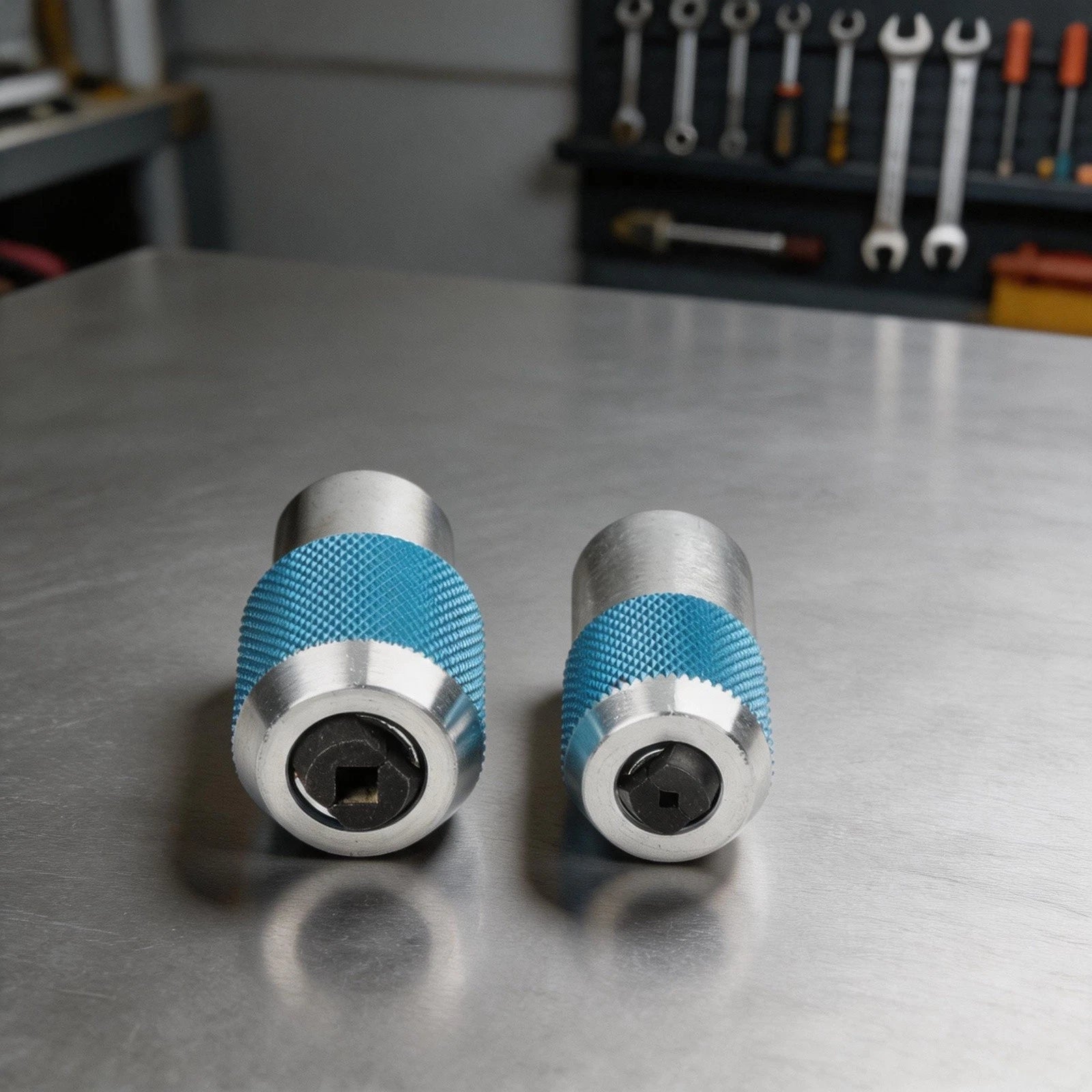 2X Ratchet Tap Wrench Adjustable Socket Set 3/8 Inch Drive