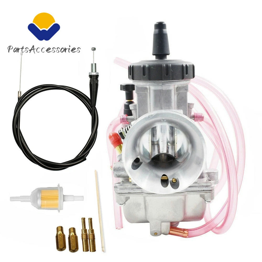 016-148 Carburetor + Throttle Cable for Keihin PWK 33mm