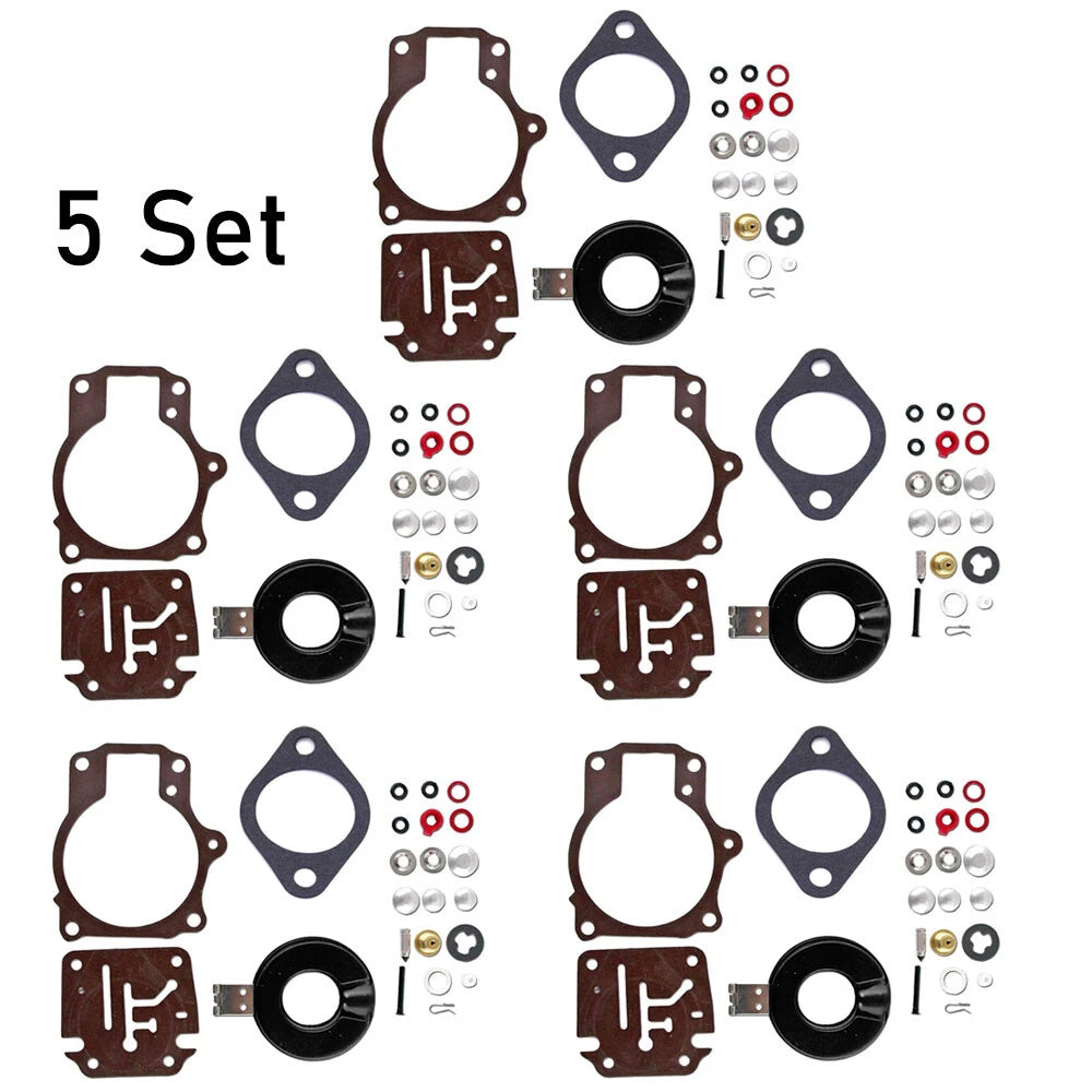 5X Carburetor Repair Kit for Johnson Evinrude (396701) 25/28/30/40/45/48HP