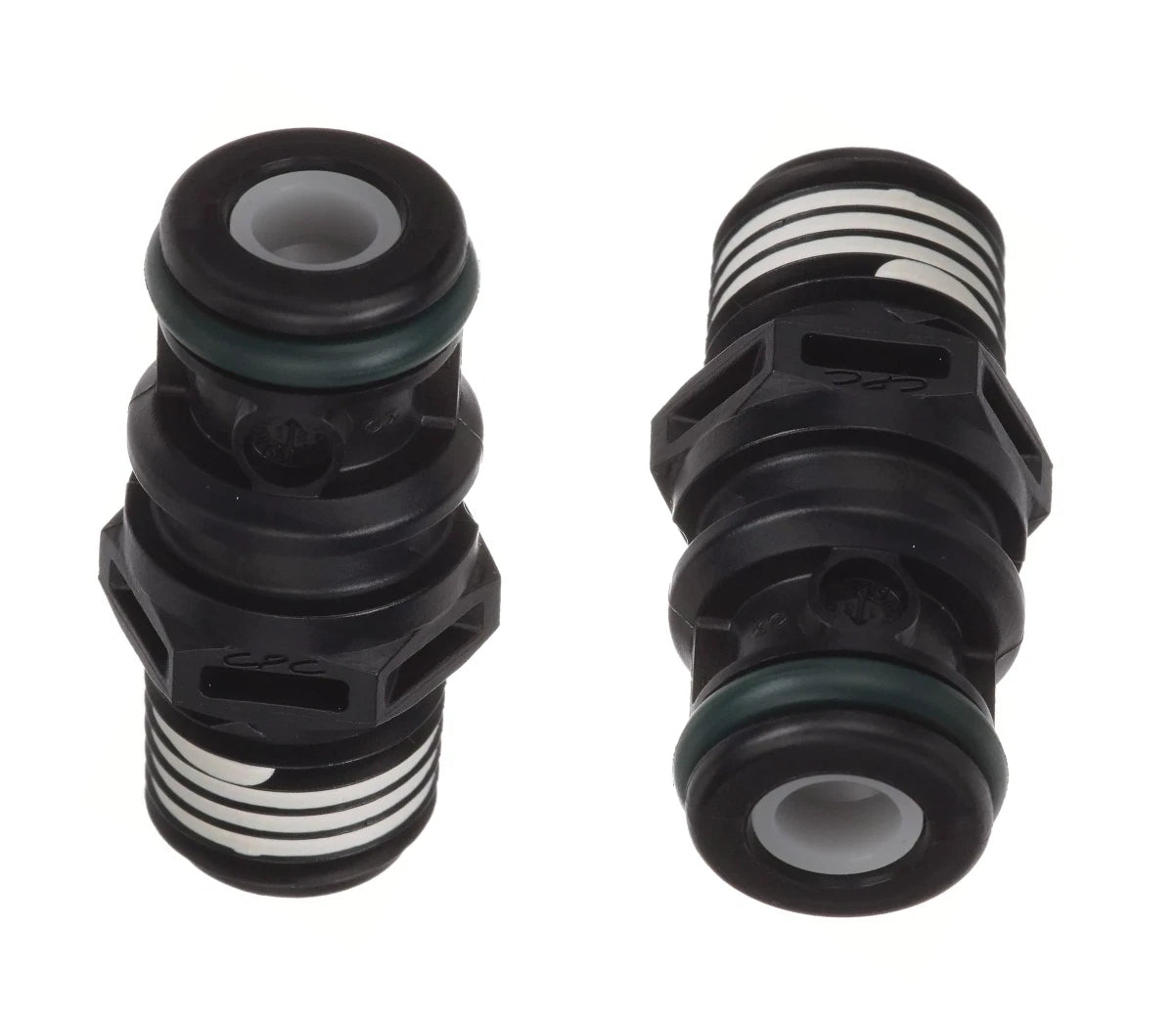 2X Attwood Sprayless Marine Fuel Connector Male 1/4" NPT 8838TM6
