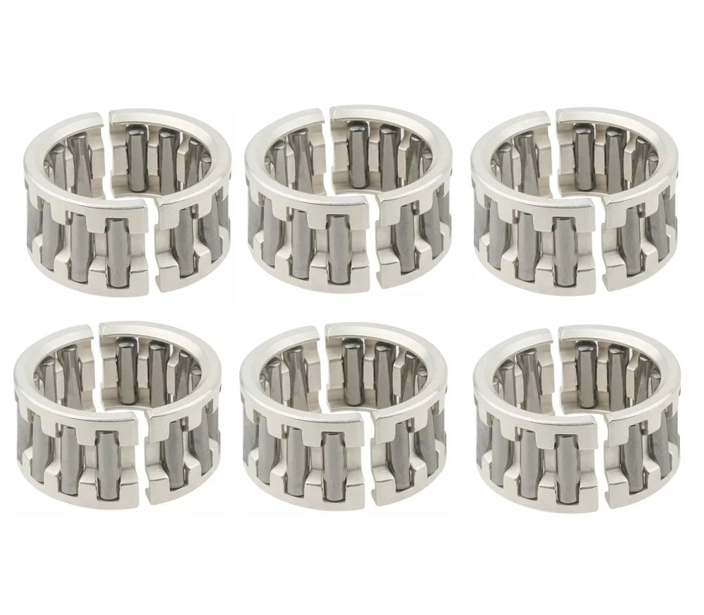 Set of 6 Needle Bearings for Yamaha Outboard 2T 75/85HP 90HP (93310-730V8, 93310-730A2)