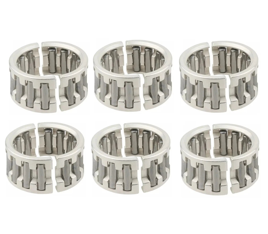 Set of 6 Needle Bearings for Yamaha Outboard 2T 75/85HP 90HP (93310-730V8, 93310-730A2)