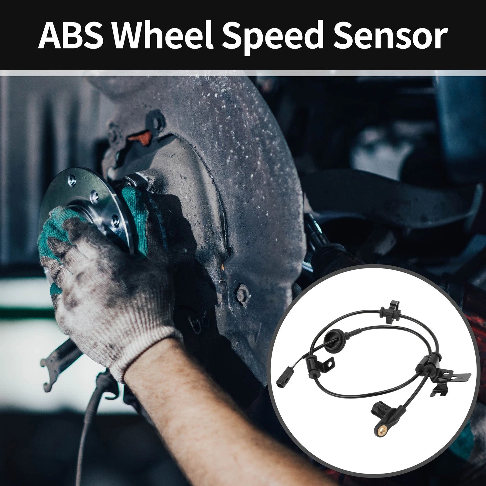 ABS Sensor No.9L8Z2C190A for Ford Escape (2009–2012) Rear Right Passenger Side