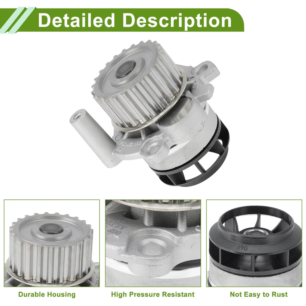 Engine Water Pump for Volkswagen Scirocco (2009–2017) No. 06F121011