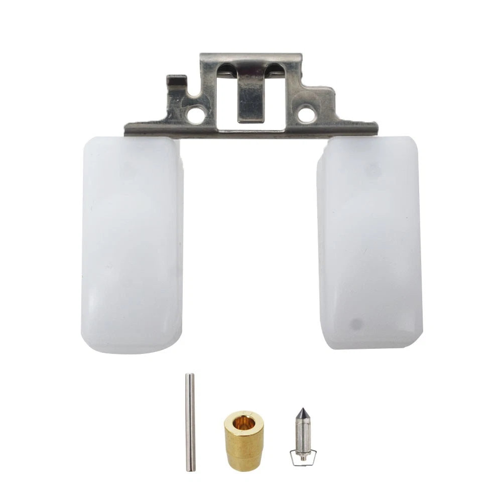 Carburetor Float Bowl Pin Needle Seat Set for Yamaha YZ80 AT2 AT3 CT2 CT3 DT175