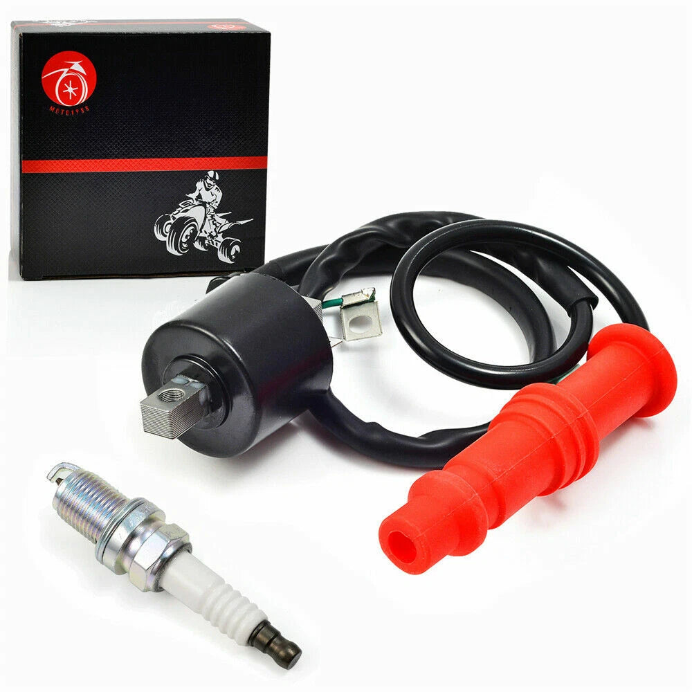 Ignition Coil Spark Plug for Polaris Sportsman 500, Magnum 425, Xpedition 425 (1996–2007)