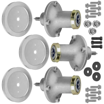 Spindle Assembly with Pulley Replacement for RedMax RZT61X CZT61 (61)