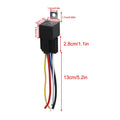 6X 12V 40A 5 Pin Relay with Socket & Wiring for Vehicle Engine Motor