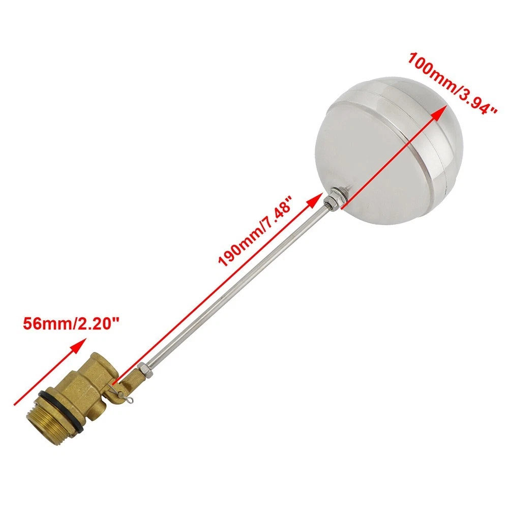 Stainless Steel Float Ball Valve DN20 for Reliable Performance