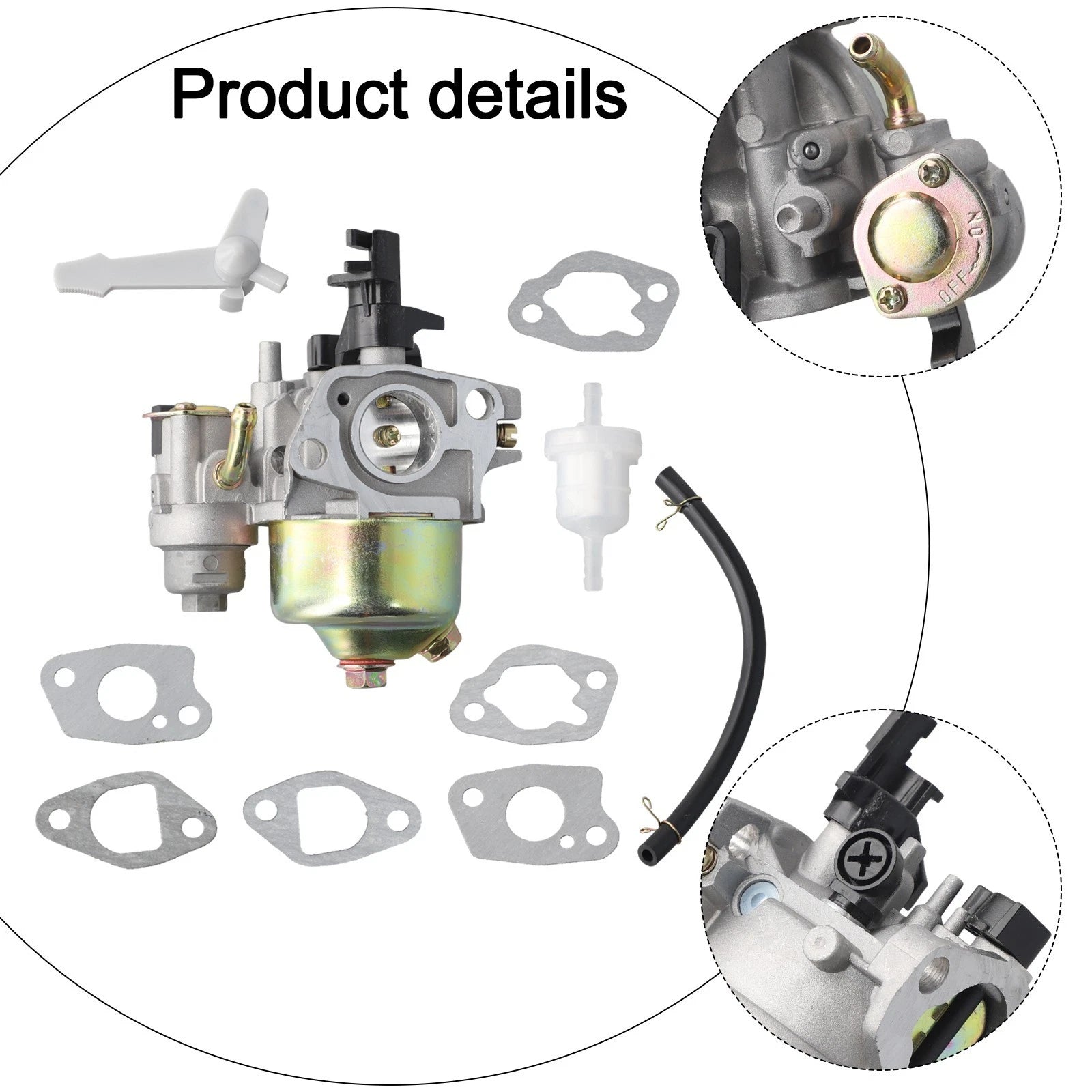 Complete Installation Kit for Honda Carburetor Replacement (16100-ZH8-W61)