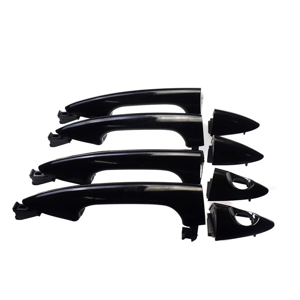 Door Handles for - Black Front and Rear