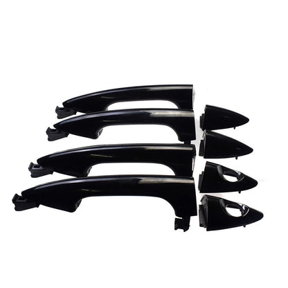 Door Handles for - Black Front and Rear