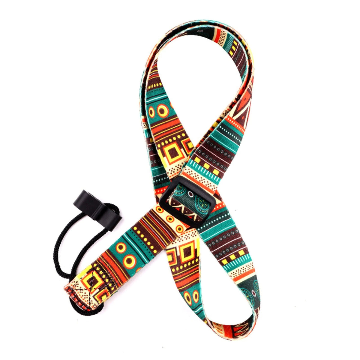 Adjustable Colorful Nylon Ukulele Guitar Strap Sling (46-75cm)