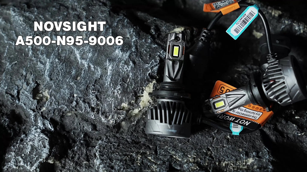 2X HB4 9006 LED Headlight Bulbs for
