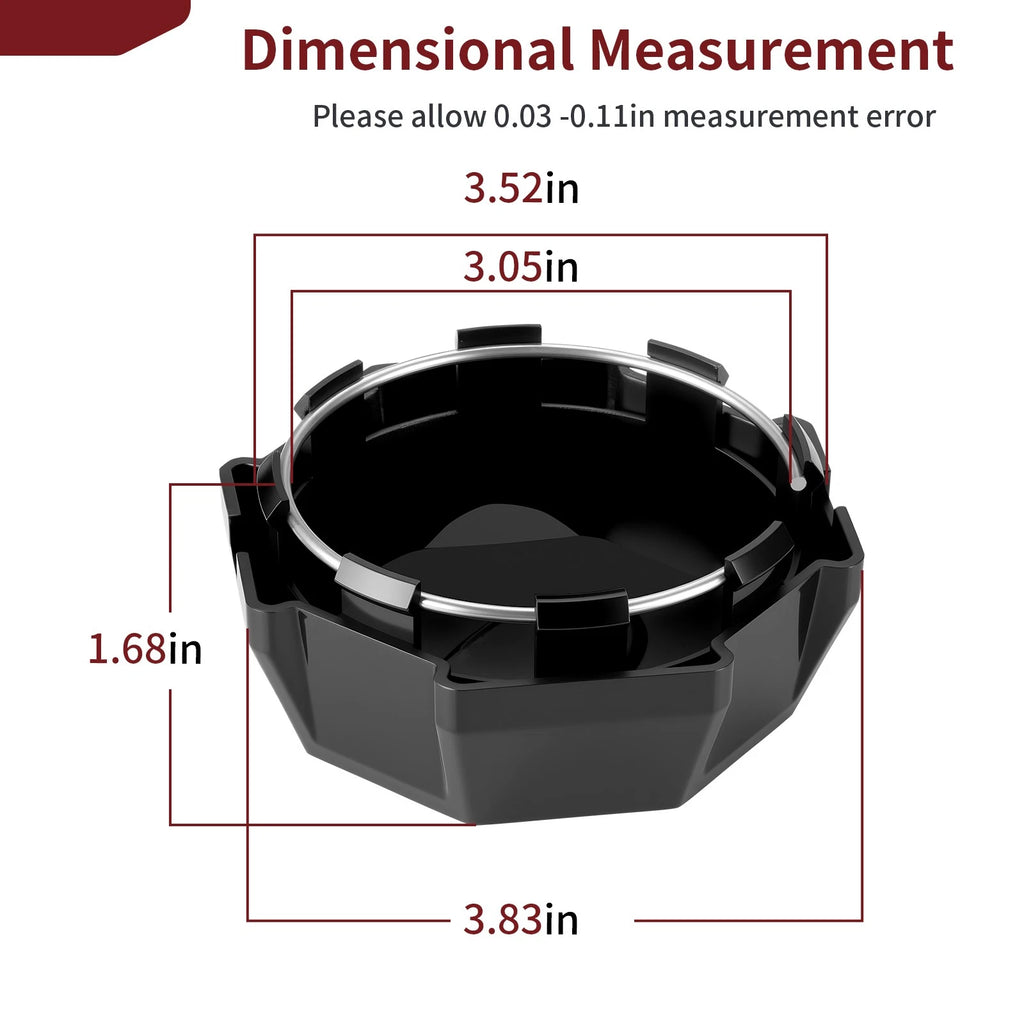 2X Wheel Rim Cap for Polaris Ranger Crew XP 900 (2019) 1521954-067