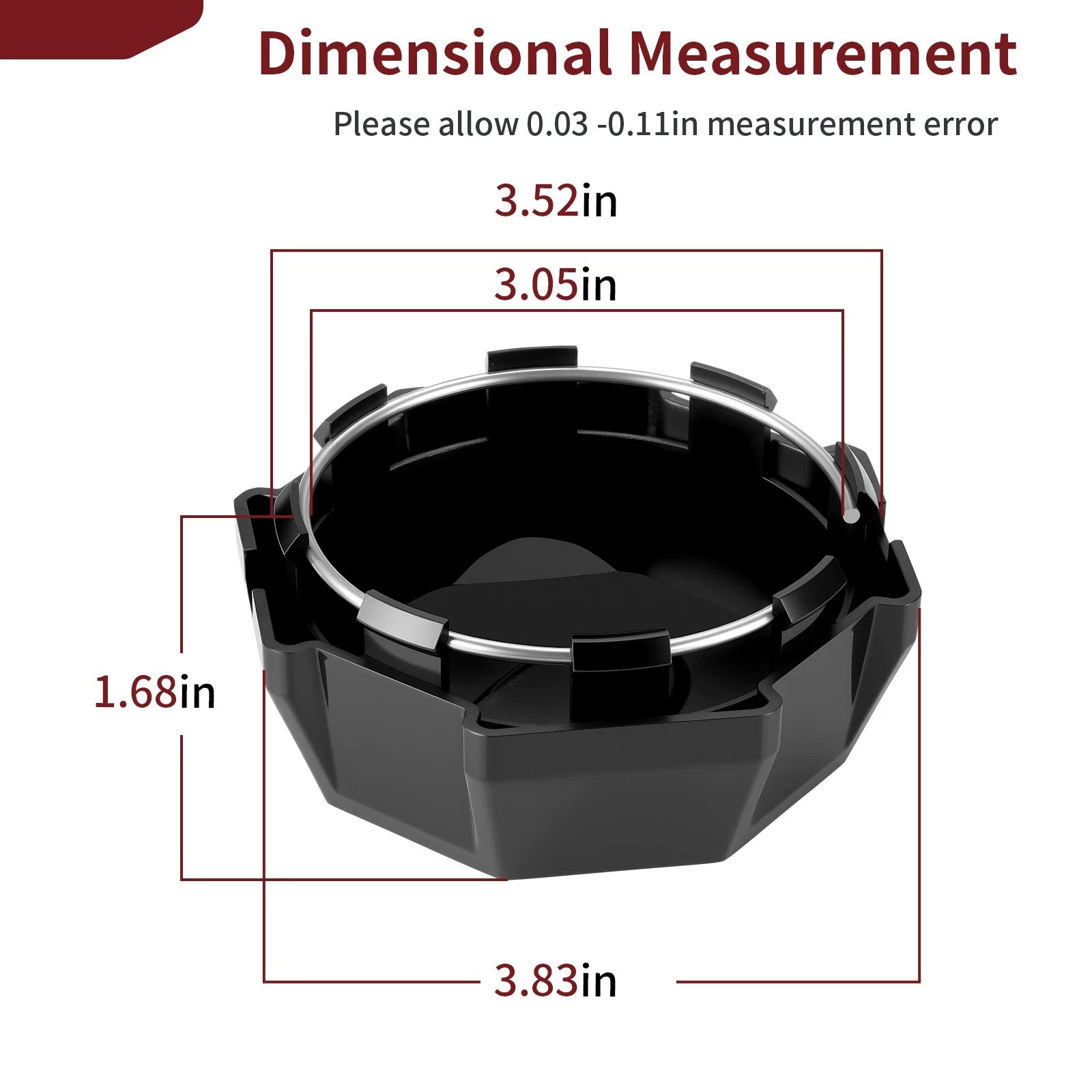 2X Wheel Rim Cap for Polaris Ranger Crew XP 900 (2019) 1521954-067