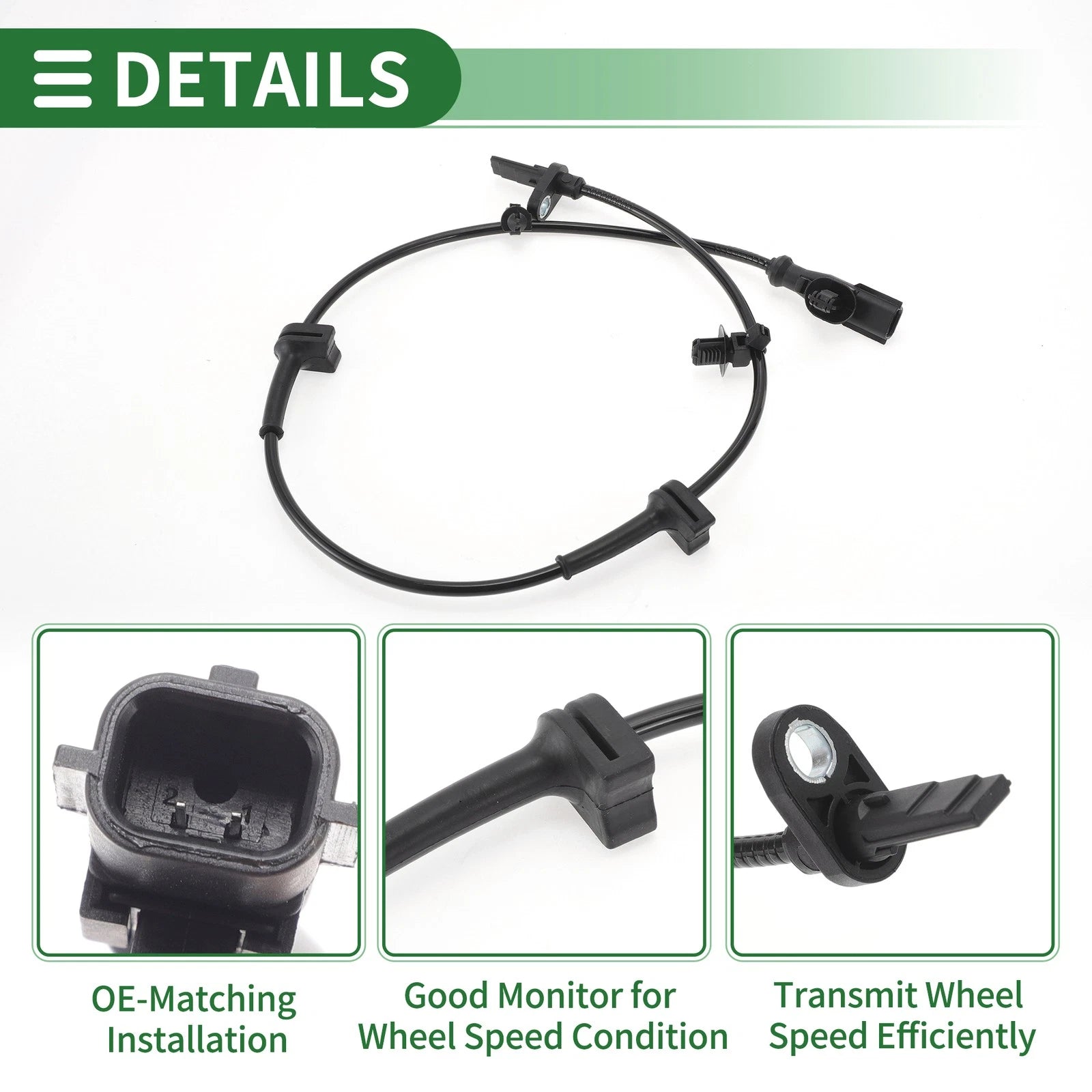 ABS Wheel Speed Sensor No. 8V512C204CA for Ford B-Max (2013–2018)