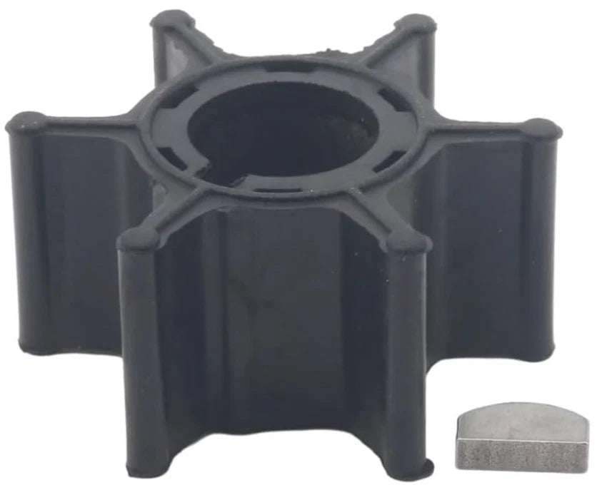 Water Pump Impeller with Key for Suzuki 2 Stroke 90-100 HP Outboard (17461-87E00)
